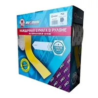 Наждачная бумага в рулоне на поролоновой основе P80 115мм×25м, "Maximum" (Максимум) MX 18815
