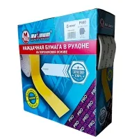 Наждачная бумага в рулоне на паралоновой основе P 400 115мм×25м, "Maximum" (Максимум) MX 18907