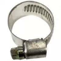 Хомут червячный 16-25 мм, нержавейка, "MAXIMUM"  (кратно 150 шт) (2626) Хомут червячный 16-25 мм, нержавейка, "MAXIMUM"  (кратно 150 шт) (2626)